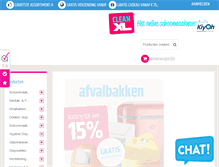 Tablet Screenshot of cleanxl.nl